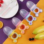 Tawakkal Mart Baby Feeder Silicone Fresh Food Nibbler Kids Boy Girl Bear Ear Fruit Feeding Safe Infant Baby Supplies Soother Bottles - Image 3