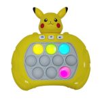 Quick Push Pop It Game Console Pikachu & Kuromi Popsocket Electronic Pushit Pro Super Bubble Pop Game Light Push Up Poplight Antistress Fidget Toys with Box - Image 3