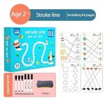 Magical Tracing Workbook Magic Practice Copybook for Kids Reusable Handwriting Copybook Tracing Book for Toddler Education Stationery Toys for Kids 2-5