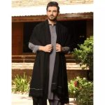 Kashmiri Dhussa Shawl For Men Wool Shawls Warm Shawl Winter Shawl Chader White