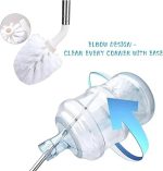 Water Dispenser and Can Cleaning Brush,5 Gallon Water Bottle Cleaner Brush for Cleaning Bottle Brush with Handle for Bucket Brush with Stiff Bristles Long Handle Cleaner Brush - Image 3