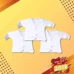 GP Pack of 3 Full Sleeves Vest New Born[RANDOM COLOUR+RANDOM DESIGNS]