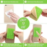 Silicone Suction Pad Phone Holder Self-Adhesive Rubber Mat - Image 3