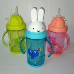 Kids Sipper Beaker Bottle Baby Feeder Trainer for Boys and Girls Infants Air Tight Bottle Multiple Rabbit & Feeder Designs & Varieties