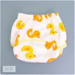 Tawakkal Mart Soft Cotton Baby Learning Pants Diaper Pocket Baby Washable Diaper Pants Waterproof and Breathable Pull-up Diaper - Image 3