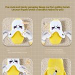 Banana Baby Beat Sensing Creative Fruit Novelty Parent-Child Musical Interactive Piano Toy Plush Doll - Image 5