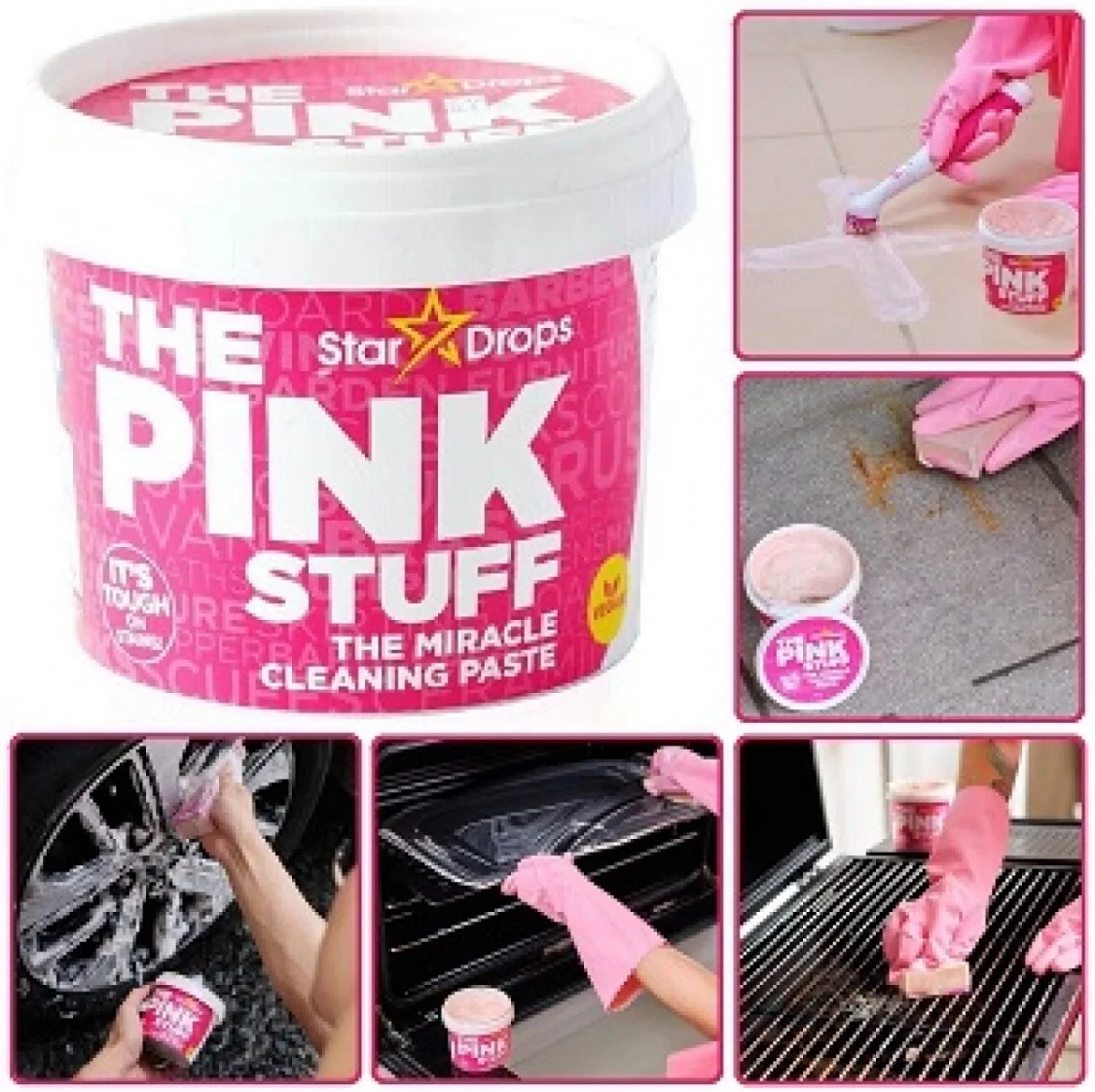 imgi_60_1398982f20564df9e4abd7efc1a998c3 (1) The Pink Stuff 850g Multipurpose Cleaning Cream - Image 1