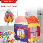 Deal Pop Up Tent House + 50 Balls Multicolor,