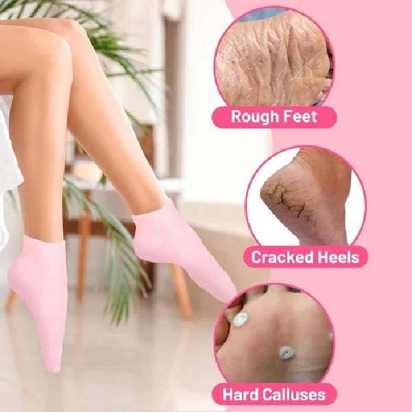 imgi_60_682f8dc6f45060c74eda4bfff1d5a299 Reusable Silicone Spa Gel Socks for Dry Feet and Cracked Heel Treatment | Moisturizing, Hydrating, Softening, and Skin-Smoothing Foot Care Socks | Comfortable Self-Care Socks for Overnight Foot Therapy and Home Spa Use - Image 1
