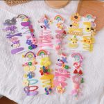 14pcs/set Girls Cute Cartoon Fruit Barrettes Children sweet Hairpins fashion hair accessories kids hair clip - Image 3