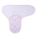 Baby Blanket Hat Set Cartoon Printed Cotton Newborn Swaddle Adjustable Infant Sleeping Swaddle Wraps All Seasons 0-6 Months - Image 5