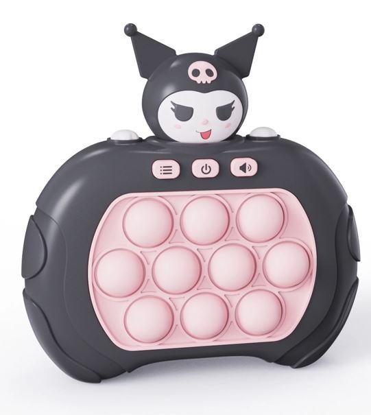 imgi_60_8d1cd9a2b50c630b07651ea22518f349 Quick Push Pop It Game Console Pikachu & Kuromi Popsocket Electronic Pushit Pro Super Bubble Pop Game Light Push Up Poplight Antistress Fidget Toys with Box - Image 1