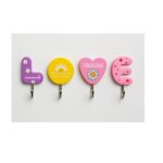 Hook Plastic Hanger Set, 4 Pieces - MultiColor - Image 2