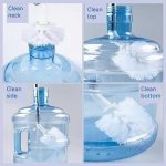 Water Dispenser and Can Cleaning Brush,5 Gallon Water Bottle Cleaner Brush for Cleaning Bottle Brush with Handle for Bucket Brush with Stiff Bristles Long Handle Cleaner Brush - Image 5