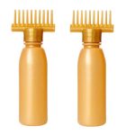 2pcs Oil Bottle with comb best for dandruff remover Anti lice Stronger hair KS - Image 2