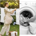 Large Foldable Laundry Basket with Shoulder Handles | Portable Laundry Hamper | Wash & Dry Clothes Storage Bag | Reusable Clothes Carry Basket | Home Organizer - Image 2