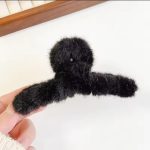 Claw Clip Crossing Teeth Soft Cute Big Hair Clip - Image 3