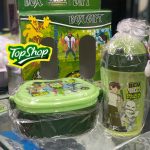 High Quality 2 in 1 Water Bottle and Lunch Box Gift Set | Gift Box | School Water Bottle and Lunch Box Gift Set Kids School Lunch Box School Tiffin Box and Water Bottle With Spoon