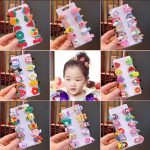 Fashion Vibe 10 pcs Unicorn Ice Cream Hair Clips Set Baby Hairpin For Kids Girls Toddler Barrettes Hair Accessories - Image 4