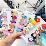 Fashion Vibe 10 pcs Unicorn Ice Cream Hair Clips Set Baby Hairpin For - Image 3