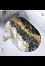 Bathroom Mat - Super Water Absorbent - Quick Drying Water Soak - Random Designs - Image 5