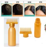 2pcs Oil Bottle with comb best for dandruff remover Anti lice Stronger hair KS - Image 3
