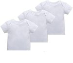 Tawakkal Mart Pack of 3 Newborn Baby Inner Vests Banyan In Cotton Stuff for Newborn Baby Full Sleeves & Half Sleeves (UniSex) 0-12M - Image 4