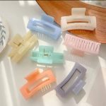 Korean ins sweet girl bright color hair clip for women girls