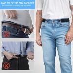 2PCS Adjustable Jean Waist Tightener Buckle | No Belt Waistband Clip | Elastic Pants Waist Adjuster | Metal Hook Waist Reducer for Men & Women
