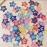 Tawakkal Mart 20pcs/10pcs Dopamine Pentagram Drip Oil Hair Clips Female Side Bangs Clip Hairpin Broken Hair BB Cip Small Card By Tawakkal Mart - Image 4