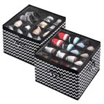 12 portion Foldable Shoe Storage Box with Grid Non-Woven Fabric Shoes Storage Bag Dustproof Closet Organizer Foldable Shoe Storage Container with Dividers - Image 3