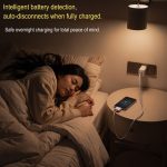 140W Universal Auto Disconnect Charger Adapter Cable, Type-C Mobile Fast Charging Separator with Full Charge Auto Cut for Night Charging - Image 8