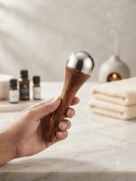 Kansa Wand Facial Massage Tool| for Radiant Skin & Lymphatic Drainage| Detoxifies Skin, Balances PH & Gives Sculpted Face