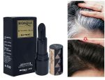 Original Imported Lipstick Shape Hair Dye Pen Covering White Hair Disposable Color Stick - Black/Brown - Image 2