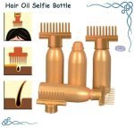 2pcs Oil Bottle with comb best for dandruff remover Anti lice Stronger hair KS