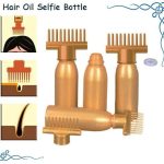 2pcs Oil Bottle with comb best for dandruff remover Anti lice Stronger hair KS