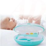 Battery Operated Baby Nail Trimmer with LED Light | Quiet, Safe, and Portable Nail Care Tool with Adjustable Speeds, Ergonomic Design, and Gentle Grinding Heads for Newborns, Toddlers, and Adults - Image 5