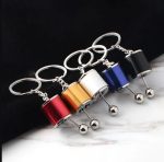 Auto Part Model Gear Box Shifter Keychain, Mini Car Gear Shift Stick Knob Gearbox Metal Key Chain Key Ring for Men(Multi) - Image 3
