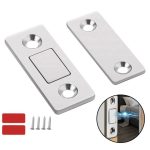 2pcs/Set Magnetic Cabinet Catches Magnet Door Stops Hidden Door Closer With Screw For Closet Cupboard Furniture DIY - Image 4