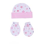 Baby Blanket Hat Set Cartoon Printed Cotton Newborn Swaddle Adjustable Infant Sleeping Swaddle Wraps All Seasons 0-6 Months - Image 3