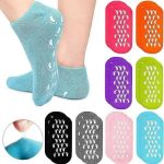 Reusable Silicone Spa Gel Socks for Dry Feet and Cracked Heel Treatment | Moisturizing, Hydrating, Softening, and Skin-Smoothing Foot Care Socks | Comfortable Self-Care Socks for Overnight Foot Therapy and Home Spa Use - Image 4