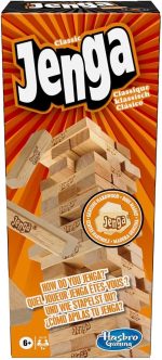 Hasbro Gaming Original Jenga Game, Jenga Stacking Tower Game, Fun Family Game for Kids & Families, Birthday Gift Toys for Kids Ages 6+, Jenga for 1 or More Players - Image 3