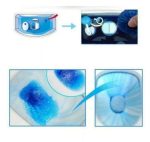 1 Pc Rabito Toilet Cleaner Flush Tank Powerful Scented Tablet 300 Flush Each Tablet