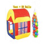 Deal Pop Up Tent House + 50 Balls Multicolor, - Image 4