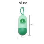 Tawakkal Mart 1pcs Dispenser + 3pcs Rolls Disopsable Baby Diapers Bag Box Kit Portable Baby Diapers Bags Rubbish Bags Garbage Bag Removable Box Nappy Bag with Rope/hooks - Image 5