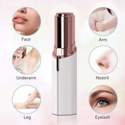 imgi_64_212aaad10969887497013d5598a21669 Facial Hair Removal for Women Painless, Waterproof Shaver Razor with LED Light and 6-hour battery backup - Image 1