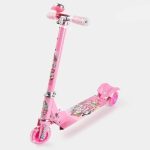Kids Scooty Pretend Play 3 Wheel Scooter With Adjustable Height And Foldable For Kids - Image 4