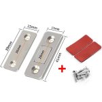 2pcs/Set Magnetic Cabinet Catches Magnet Door Stops Hidden Door Closer With Screw For Closet Cupboard Furniture DIY - Image 5