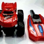Monster Cars Set / Mini Rock Crawler Truck Set / Friction Car 4 Wheel Drive Vehicle for Boys and Kids