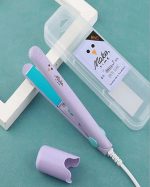 Mini Small Hair Straightener Student Mini Crystal Flat Iron Bangs Straight Hair Curler Fashion Portable Hair Styling Tools - Image 7